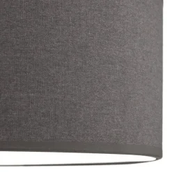 Nowodvorski Lighting Loftlamper|Loftlamper > Loftlampe Viviane med tekstilskærm, grå