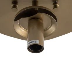 Opviq Loftlamper|Loftlamper > Loftlampe Well, guldfarvet, glas, Ø 20 cm, E14