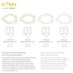 Loftlamper ^ Elobra Loftslampe billede sky Lillifee nattehimmel