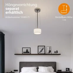 Smartwares Loftlamper|Pendellamper > Loftslampe Ceiling Dream, Ø 40 cm, tekstil, hvid