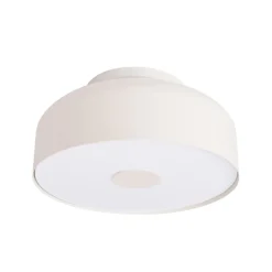 Loftlamper|Loftlamper ^ SOLLUX LIGHTING Loftslampe CLARO, beige, Ø 30 cm, metal, 4 x E27