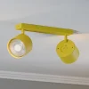 Argon Loftlamper|Loftlamper > Loftspot Chloe justerbar med 2 lyskilder, gul