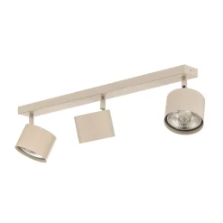Loftlamper|Loftlamper ^ Argon Loftspot Chloe justerbar med 3 lyskilder, beige