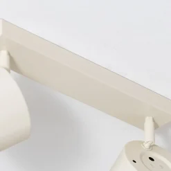 Loftlamper|Loftlamper ^ Argon Loftspot Chloe justerbar med 2 lyskilder, beige