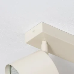 Loftlamper|Loftlamper ^ Argon Loftspot Chloe justerbar med 2 lyskilder, beige