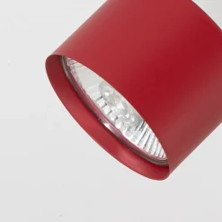 Argon Loftlamper|Loftlamper > Loftspot Chloe justerbar med 1 lyskilde, rød