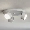 Eko-Light Spotlights > Loftspot Cloudy med 3 lyskilder, hvid rund