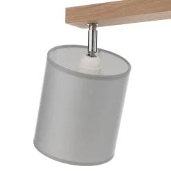 Loftlamper|Spotlights ^ BRITOP Loftspot Corralee, grå, 2 lyskilder
