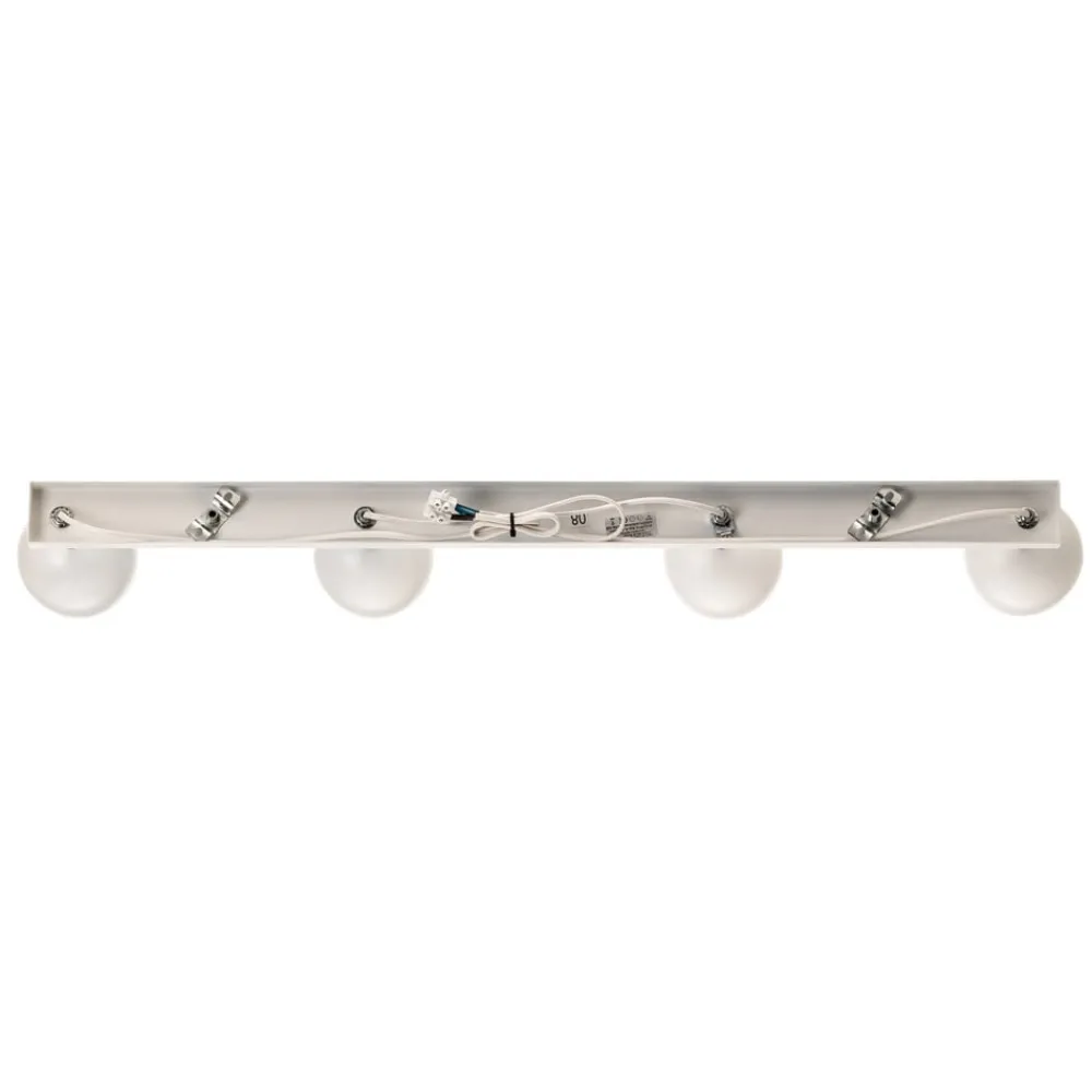 Loftlamper|Loftlamper ^ SOLLUX LIGHTING Loftspot Flame, hvid, 4 lyskilder, lang