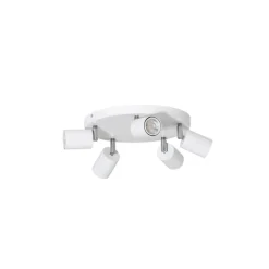Luminex Loftlamper|Pendellamper > Loftspot Fun, hvid, Ø 30 cm, justerbar, GU10