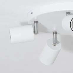 Luminex Loftlamper|Pendellamper > Loftspot Fun, hvid, Ø 30 cm, justerbar, GU10