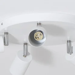 Luminex Loftlamper|Pendellamper > Loftspot Fun, hvid, Ø 30 cm, justerbar, GU10