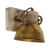 Steinhauer Gang|Loftlamper > Loftspot Gearwood, 1 lyskilde bronze