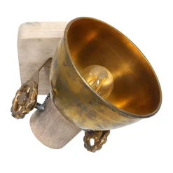 Steinhauer Gang|Loftlamper > Loftspot Gearwood, 1 lyskilde bronze