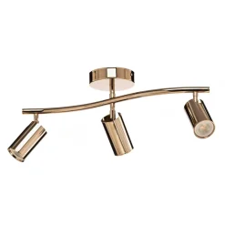 Lucea Loftlamper|Spotlights > Loftspot, guld, 3 lyskilder