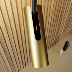 SIGMA Spotlights > Loftspot Leda 2, 2 lyskilder, sort-guld