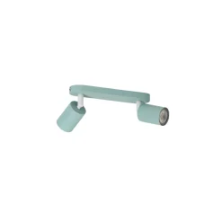 TK Lighting Loftlamper > Loftspot Livia, mintgrøn, 35 cm, 2 lyskilder, metal, GU10
