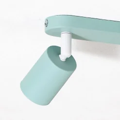 TK Lighting Loftlamper > Loftspot Livia, mintgrøn, 35 cm, 2 lyskilder, metal, GU10