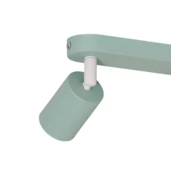 Loftlamper|Spotlights ^ TK Lighting Loftspot Livia, mintgrøn, 52 cm, 3 lyskilder, metal, GU10