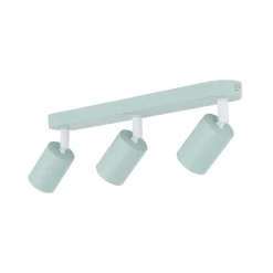 Loftlamper|Spotlights ^ TK Lighting Loftspot Livia, mintgrøn, 52 cm, 3 lyskilder, metal, GU10
