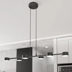 EMIBIG LIGHTING Loftlamper|Loftlamper > Loftspot, Megara, længde 80 cm, metal, 6 lyskilder.