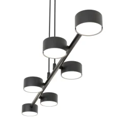 EMIBIG LIGHTING Loftlamper|Loftlamper > Loftspot, Megara, længde 80 cm, metal, 6 lyskilder.