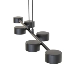 EMIBIG LIGHTING Loftlamper|Loftlamper > Loftspot, Megara, længde 80 cm, metal, 6 lyskilder.