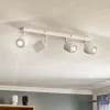 Loftlamper|Spotlights ^ Luminex Loftspot Modo i stål, hvid, 4 lyskilder