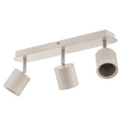 Luminex Loftlamper|Spotlights > Loftspot Modo i stål, hvid, 3 lyskilder
