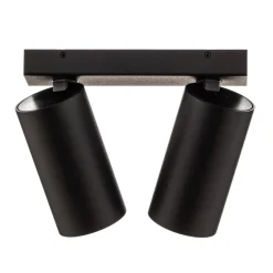 Spotlights ^ Nowodvorski Lighting Loftspot Mono II sort/indvendig guld 2 lyskilder