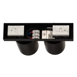 Spotlights ^ Nowodvorski Lighting Loftspot Mono II sort/indvendig guld 2 lyskilder