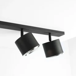Loftlamper ^ ALDEX Loftspot 1047PL_K, 6 lyskilder, sort