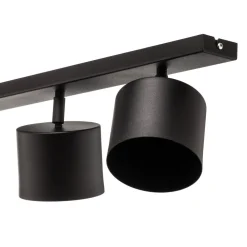 Loftlamper ^ ALDEX Loftspot 1047PL_K, 6 lyskilder, sort