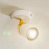 Luminex Loftlamper|Spotlights > Loftspot Rondo hvid/guld, 1 lyskilde