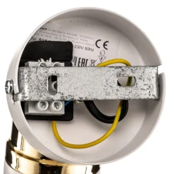 Luminex Loftlamper|Spotlights > Loftspot Rondo hvid/guld, 1 lyskilde