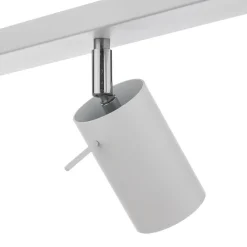 SOLLUX LIGHTING Loftlamper > Loftspot Round, hvid, 3 lyskilder lineær
