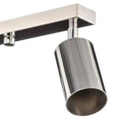 SOLLUX LIGHTING Loftlamper|Spotlights > Loftspot Round, krom, 4 lyskilder lineær
