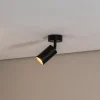 Argon Loftlamper|Spotlights > Loftspot Sado sort stål, justerbar 1 lyskilde rund