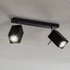 SOLLUX LIGHTING Loftlamper|Spotlights > Loftspot Square, sort, 2 lyskilder