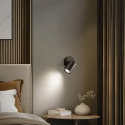 TK Lighting Loftlamper|Loftlamper > Loftspot Top, justerbar, brun, 1 lyskilde