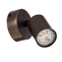 TK Lighting Loftlamper|Loftlamper > Loftspot Top, justerbar, brun, 1 lyskilde