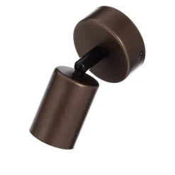 TK Lighting Loftlamper|Loftlamper > Loftspot Top, justerbar, brun, 1 lyskilde