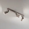 TK Lighting Loftlamper|Spotlights > Loftspot Top, justerbar, brun, 3 lyskilder lineær