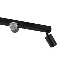 TK Lighting Loftlamper|Loftlamper > Loftspot Top, sort, 127 cm, 6 lyskilder, metal, GU10