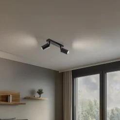 Loftlamper ^ SIGMA Loftspot Zoom, 2 lyskilder, sort