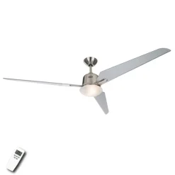 Loftventilatorer ^ CasaFan Loftsventilatoren Eco Aciatos, sølg, 162 cm