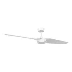Loftventilatorer ^ Beacon Lighting Loftventilator Condor hvid DC støjsvag Ø 137 cm fjernbetjening