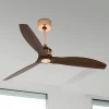 FARO BARCELONA Loftventilatorer > Loftventilator Just Fan kobber valnød
