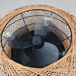 Reality Leuchten Loftventilatorer > Loftventilator Lillesand med lys, lydløs, Ø 50 cm, fjernbetjening