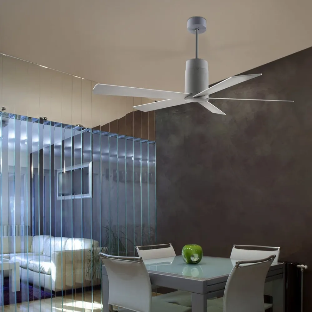 LEDS-C4 Loftventilatorer > Loftventilator Rodas i klart design - hvid